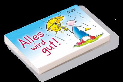 Oups Kärtchenbox - Alles wird gut
