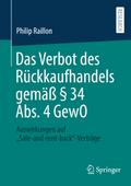 Das Verbot des Rückkaufhandels gemäß § 34 Abs. 4 GewO