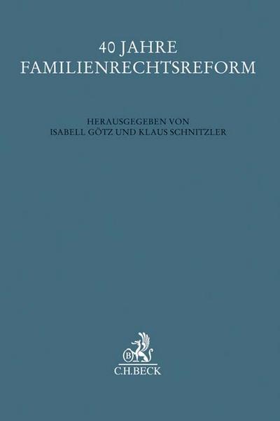 40 Jahre Familienrechtsreform