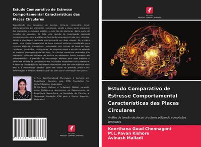 Estudo Comparativo de Estresse Comportamental Características das Placas Circulares