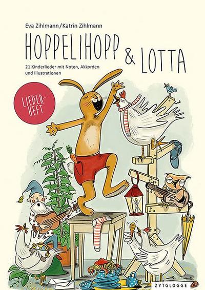 Hoppelihopp und Lotta Liederheft