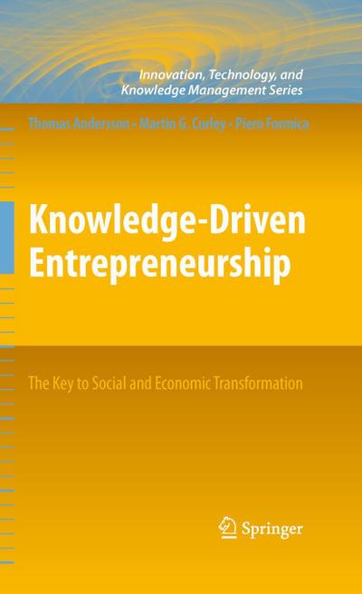 Knowledge-Driven Entrepreneurship