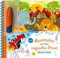 Ausmalen mit dem magischen Pinsel - Wilde Tiere