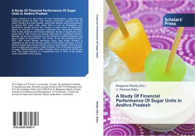 A Study Of Financial Performance Of Sugar Units In Andhra Pradesh