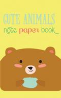 Cute Animals Note Paper Book