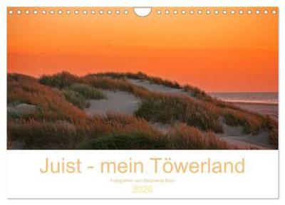 Juist - mein Töwerland (Wandkalender 2026 DIN A4 quer), CALVENDO Monatskalender