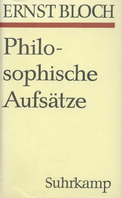 Gesamtausgabe Philosophische Aufsätze zur objektiven Phantasie