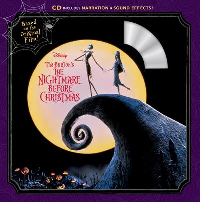 Tim Burton’s: The Nightmare Before Christmas Book & CD