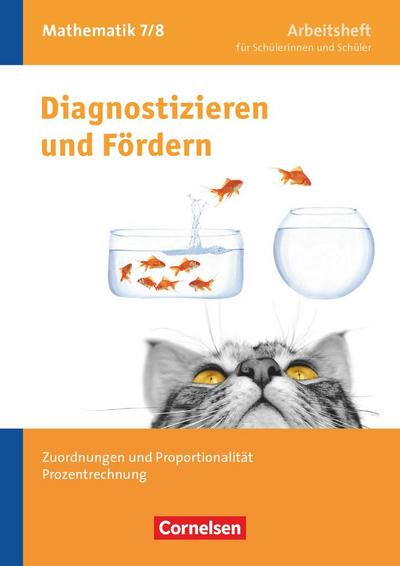 Diagnostizieren und Fördern in Mathematik 7./8. Schuljahr - Arbeitsheft - Allgemeine Ausgabe