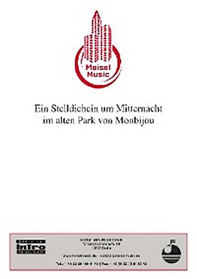 Ein Stelldichein um Mitternacht im alten Park von Monbijou
