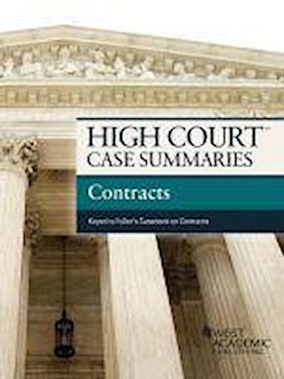 Academic, W:  High Court Case Summaries on Contracts, Keyed