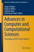 Advances in Computer and Computational Sciences