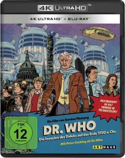 Dr. Who: Die Invasion der Daleks auf der Erde 2150 n. Chr. 4K, 1 UHD-Blu-ray + 1 Blu-ray