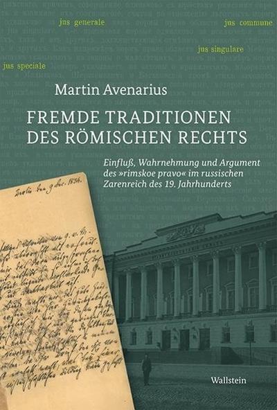Avenarius,Fremde Tradition