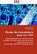 Etude de transistors pnp sur SOI
