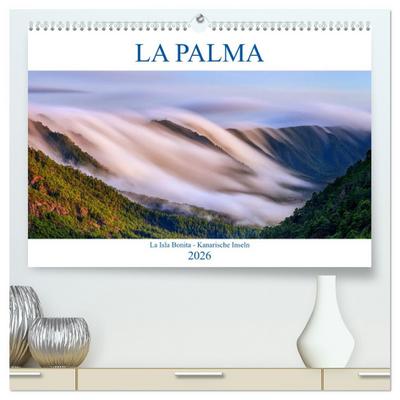 La Palma - La Isla Bonita - Kanarische Inseln (hochwertiger Premium Wandkalender 2026 DIN A2 quer), Kunstdruck in Hochglanz
