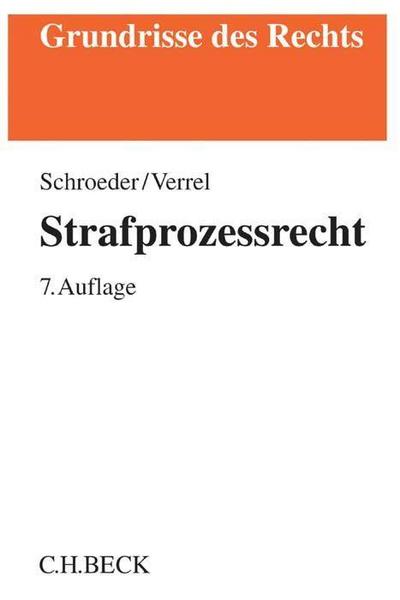 Strafprozessrecht (Grundrisse des Rechts)