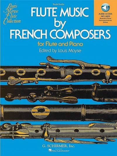 Flute Music by French Composers for Flute and Piano Book/Online Audio