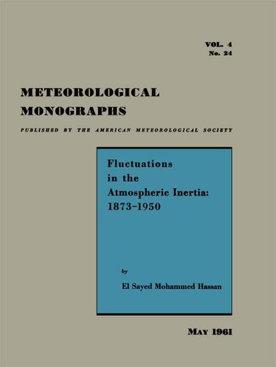 Fluctuations in the Atmospheric Inertia: 1873-1950