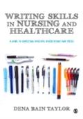 Writing Skills in Nursing and Healthcare