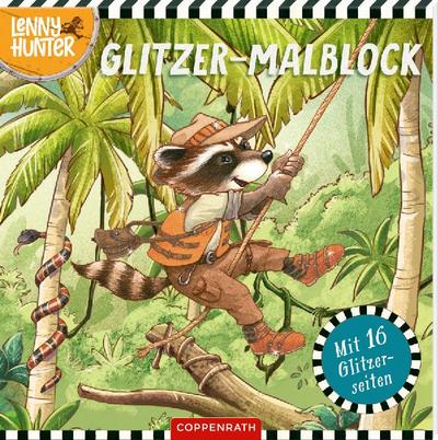 Glitzer-Malblock