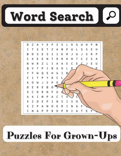 Word Search Puzzles for Grown-Ups
