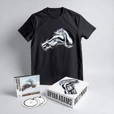Roll With The Punches - T-Shirt (L) + CD Box Set