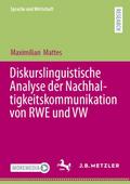 Diskurslinguistische Analyse der Nachhaltigkeitsko ...