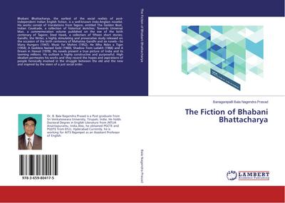 The Fiction of Bhabani Bhattacharya