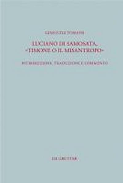Luciano di Samosata, "Timone o il misantropo"