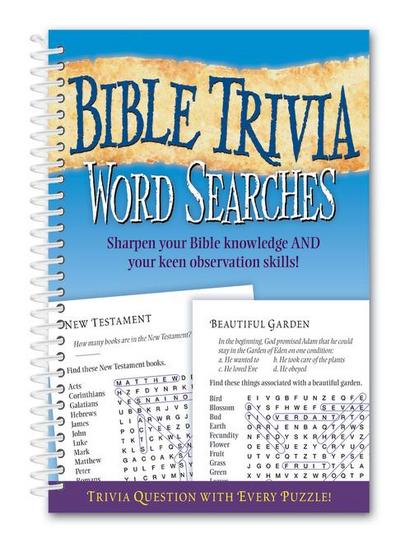 Bible Trivia Word Searches