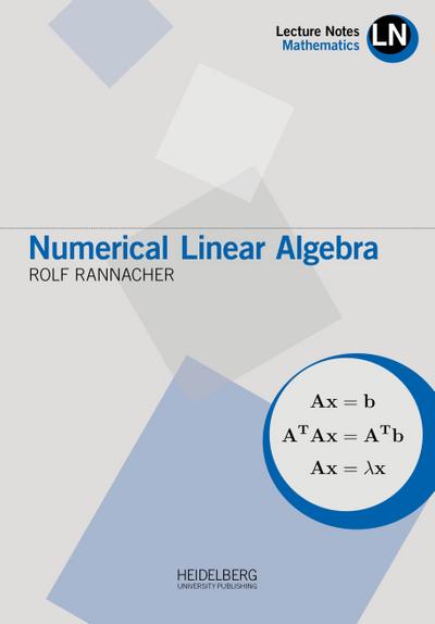 Numerical Linear Algebra (Lecture Notes Mathematics)