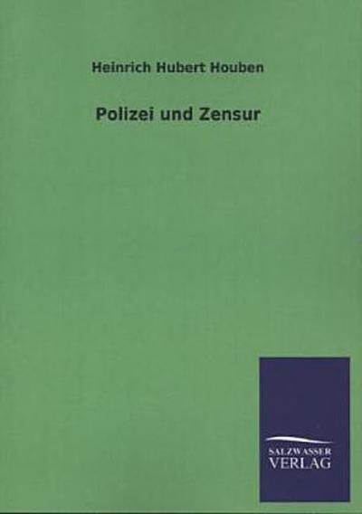 Polizei und Zensur