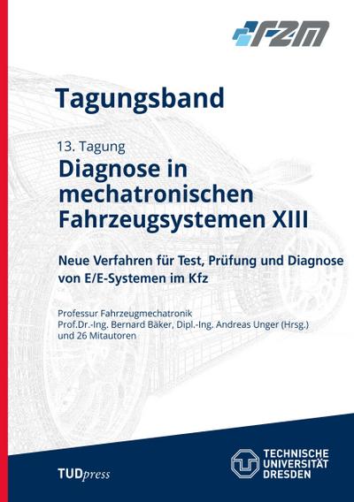 Diagnose in mechatronischen Fahrzeugsystemen XIII