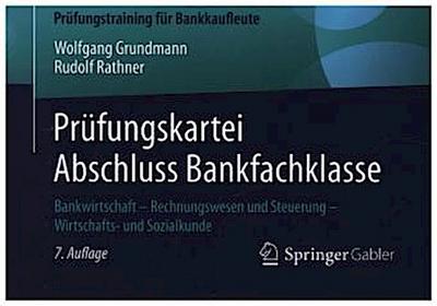 Prüfungskartei Abschluss Bankfachklasse