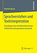 Sprachverstehen und Textinterpretation
