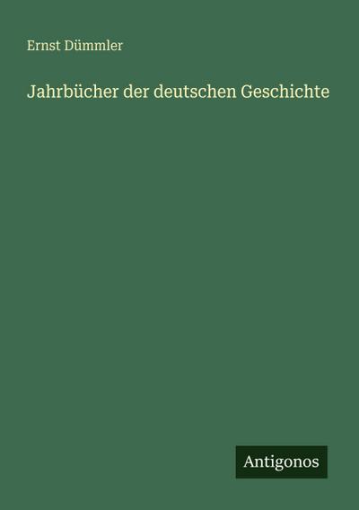 Jahrbücher der deutschen Geschichte