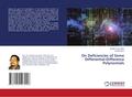 On Deficiencies of Some Differential-Difference Polynomials