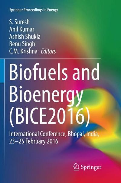 Biofuels and Bioenergy (BICE2016)