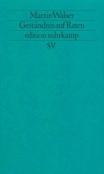 Geständnis auf Raten