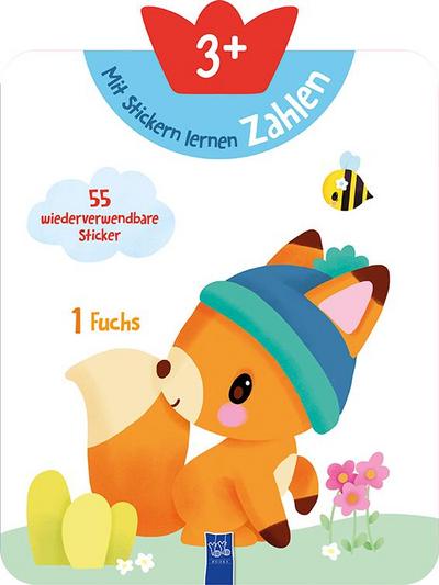 Mit Stickern lernen 3+ (Zahlen), m. 55 Beilage