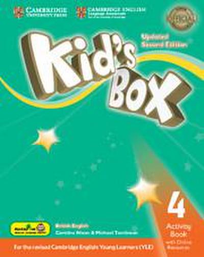 Kid’s Box Updated Level 4 Activity Book with Online Resources Hong Kong Edition