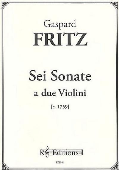 6 sonate a 2 violinipartitura