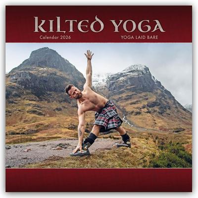 Kilted Yoga 2026 - Wand-Kalender