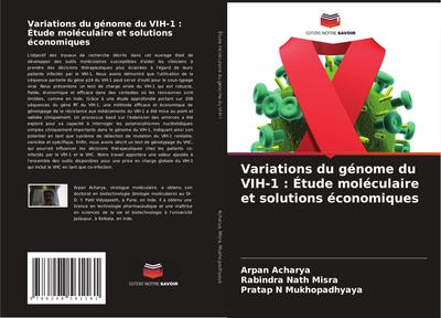 Variations du génome du VIH-1 : Étude moléculaire et solutions économiques