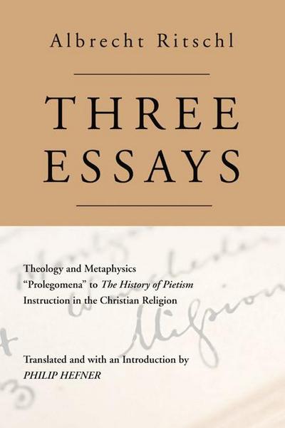 Three Essays