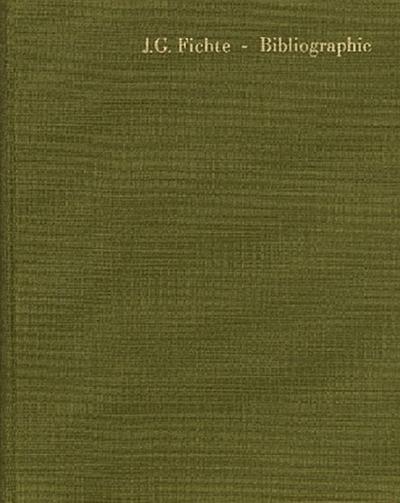 Fichte-Bibliographie