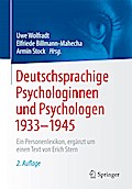 Deutschsprachige Psychologinnen und Psychologen 1933-1945