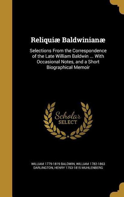 Reliquiæ Baldwinianæ