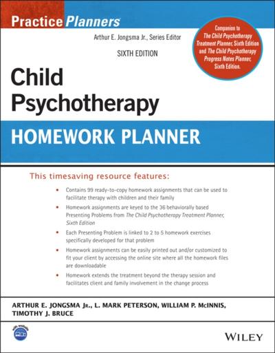 Child Psychotherapy Homework Planner